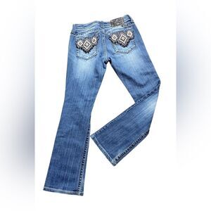 Miss Me Low-Rise Bootcut Jeans